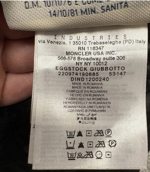 MONCLER GRENOBLE EGGSTOCK JACKET - SIZE 5