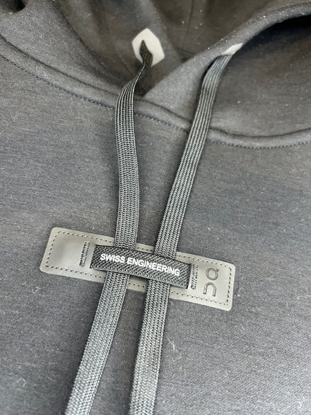 ON RUNNING HOODIE BLACK - Medium