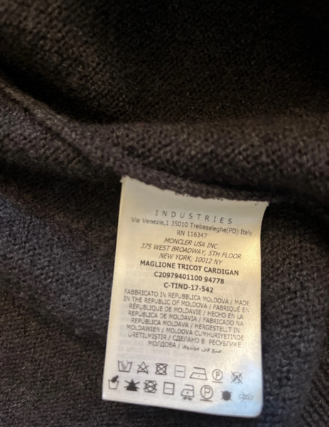 MONCLER GRENOBLE MAGLIA JACKET - M