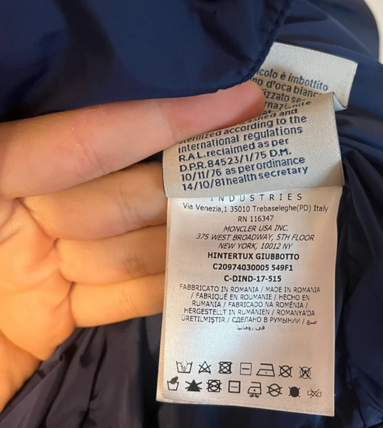 MONCLER GRENOBLE HINTERUX JACKET - SIZE 5