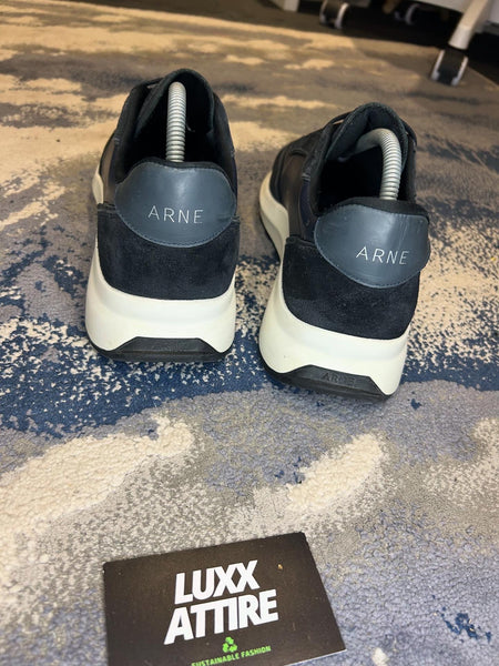ARNE NAVY SHOES - UK 8